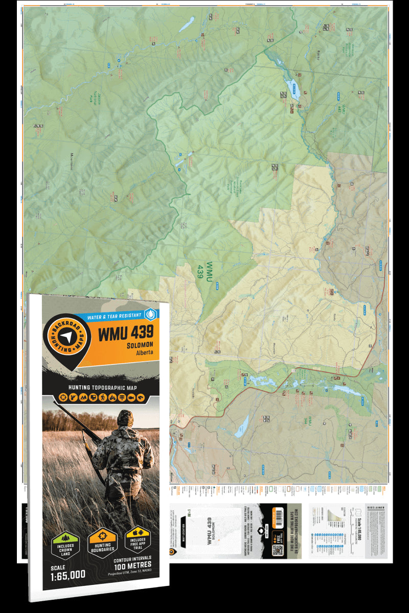 Alberta Hunting Maps Backroad Maps