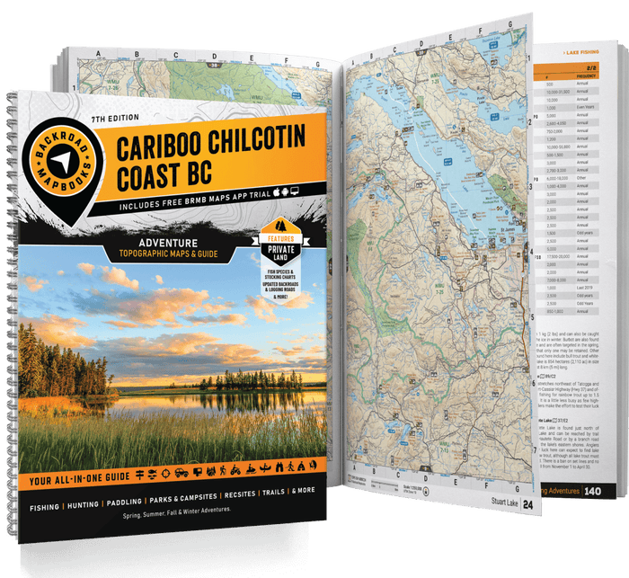 BC Backroad Mapbooks - Backroad Maps