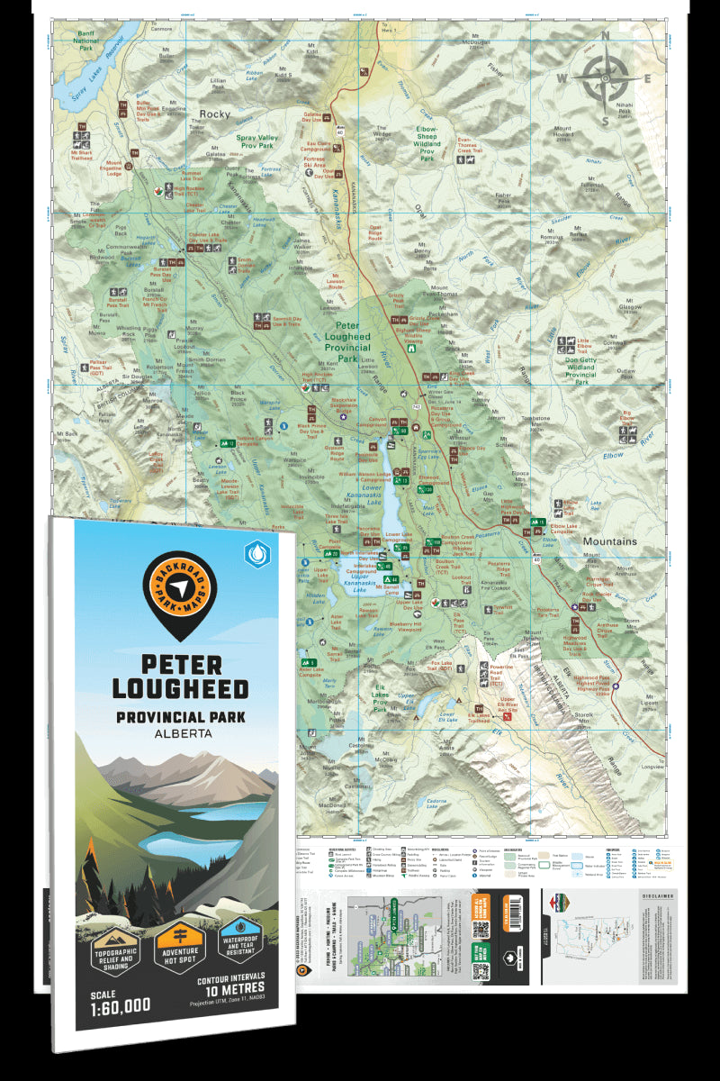 Canadian Prairies Folded Maps - Backroad Maps