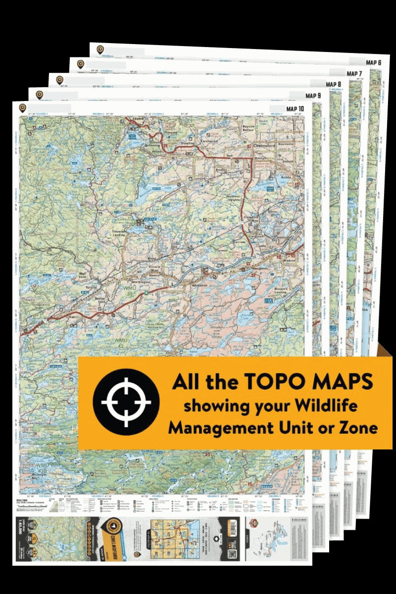 New Brunswick Hunting Maps - Backroad Maps
