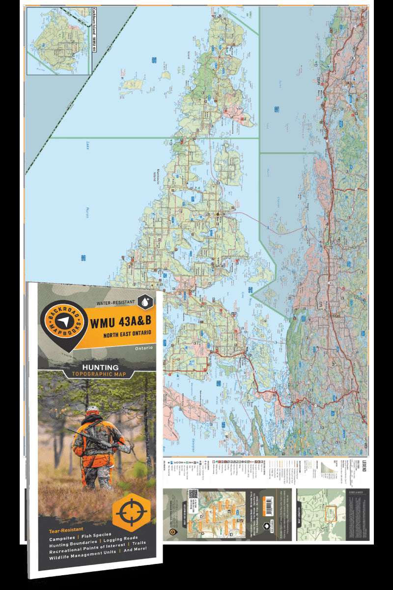 Ontario Hunting Maps Backroad Maps