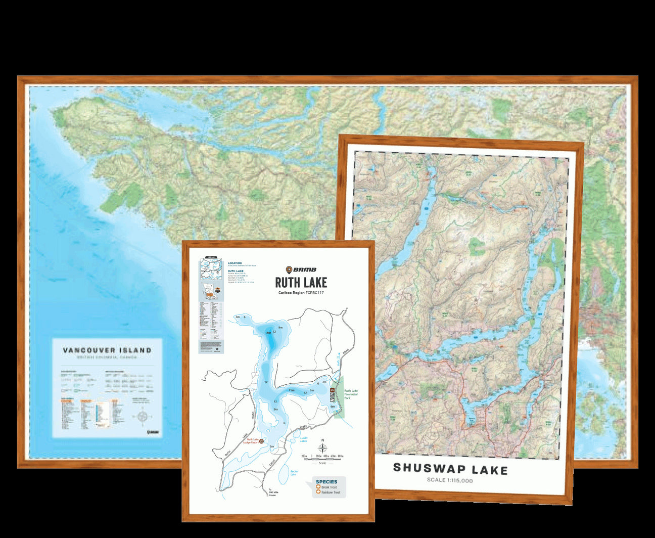 Wall Maps - Backroad Maps