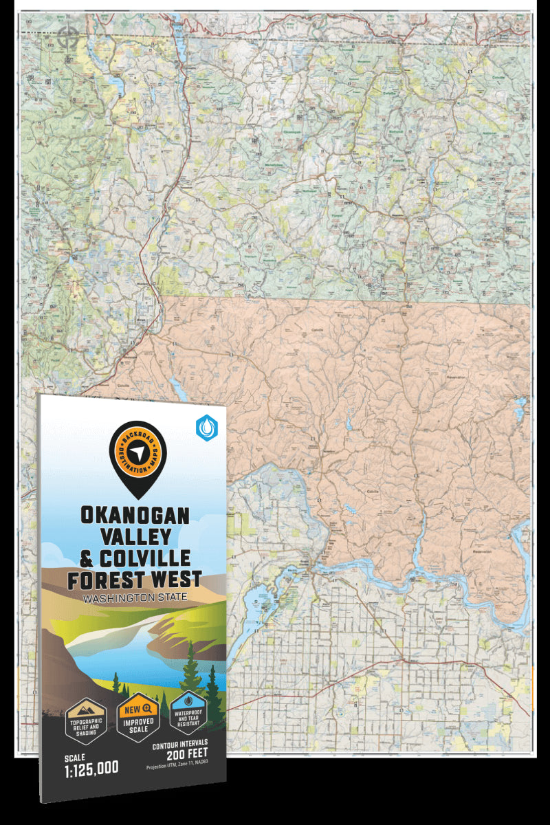 Washington State Folded Maps - Backroad Maps