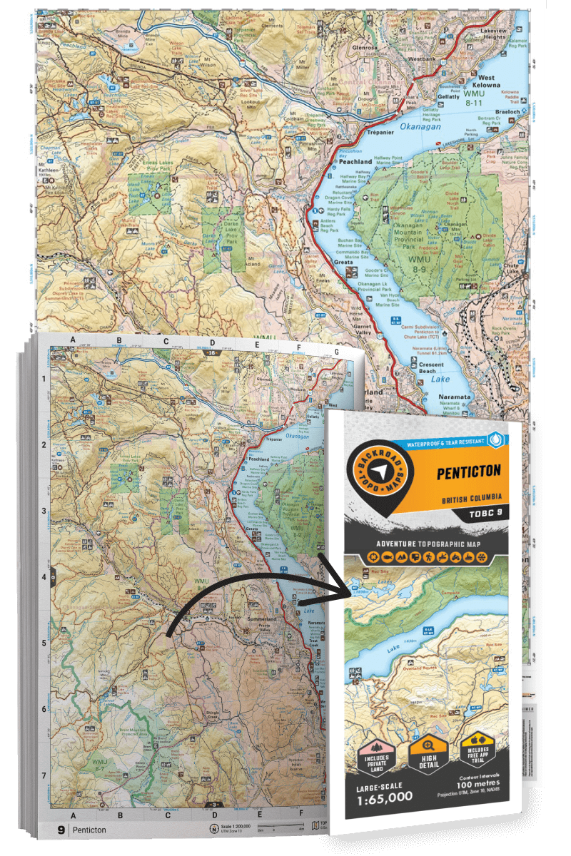 TOPO Maps - Backroad Maps