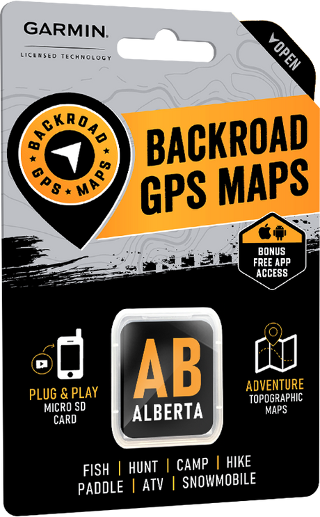 Alberta - Garmin-Licensed GPS Maps