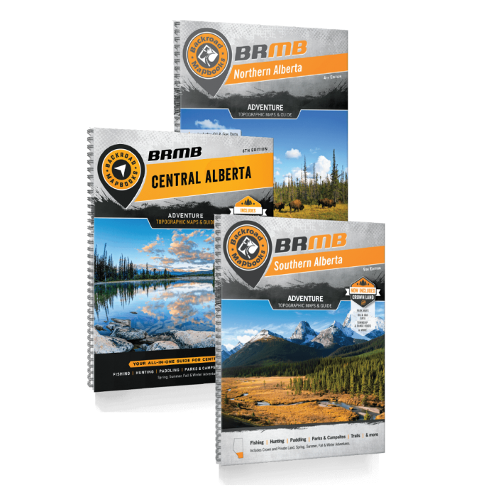 Alberta Backroad Mapbook Bundle - Mapbook Bundle