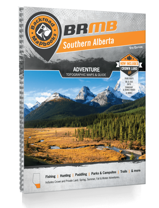 Alberta Backroad Mapbook Bundle - 