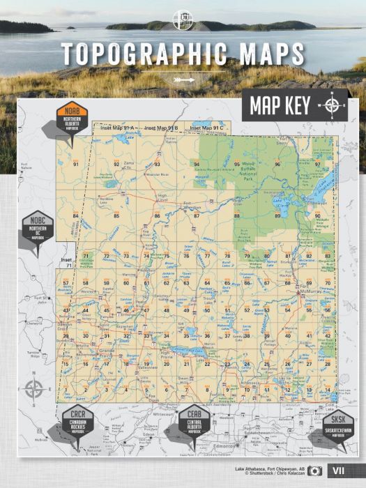 Alberta Backroad Mapbook Bundle - 