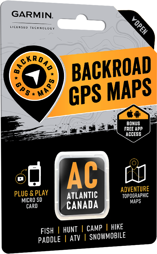 Atlantic Canada - Garmin-Licensed GPS Maps