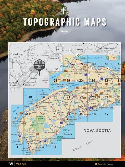 Atlantic Canada Backroad Mapbook Bundle - Backroad Maps