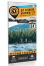 BC Fishing Highway 24 and The Land of Hidden Waters - Recreation Map - Backroad Maps