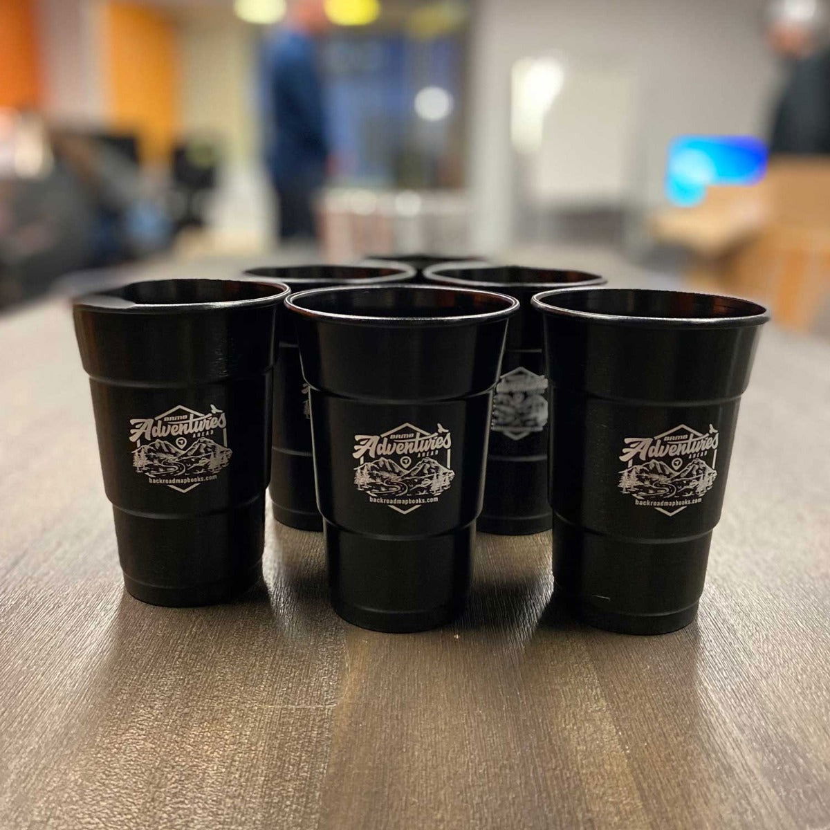 BRMB Adventures "Beer" Pong Set - Backroad Maps