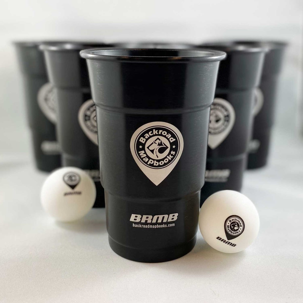 BRMB Adventures "Beer" Pong Set - Backroad Maps