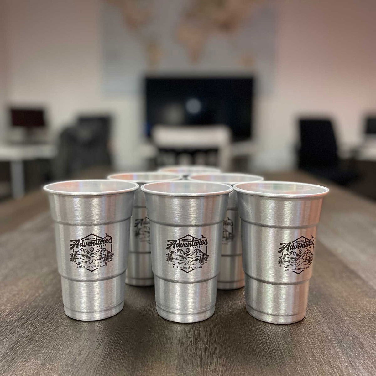 BRMB Adventures "Beer" Pong Set - Backroad Maps