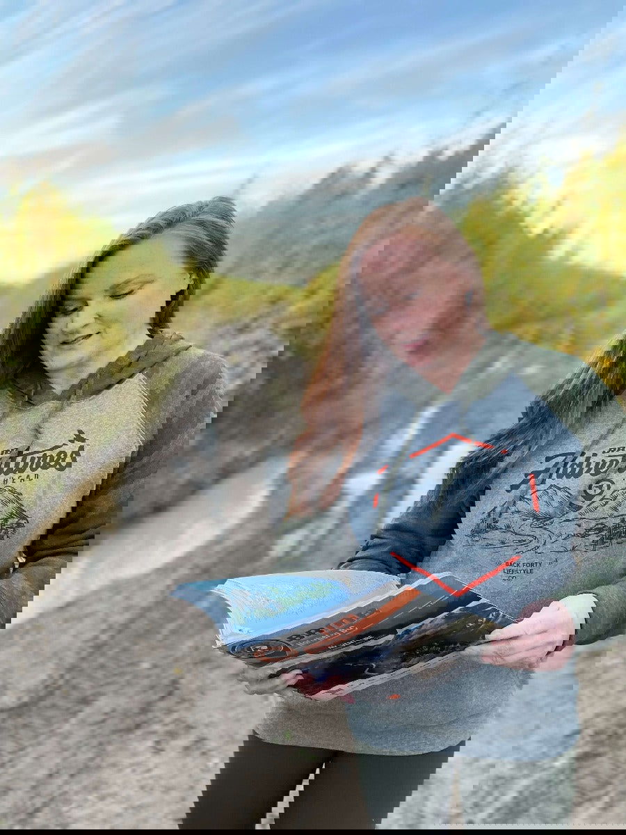 BRMB x Back Forty Adventures Hoodie - Unisex - Backroad Maps