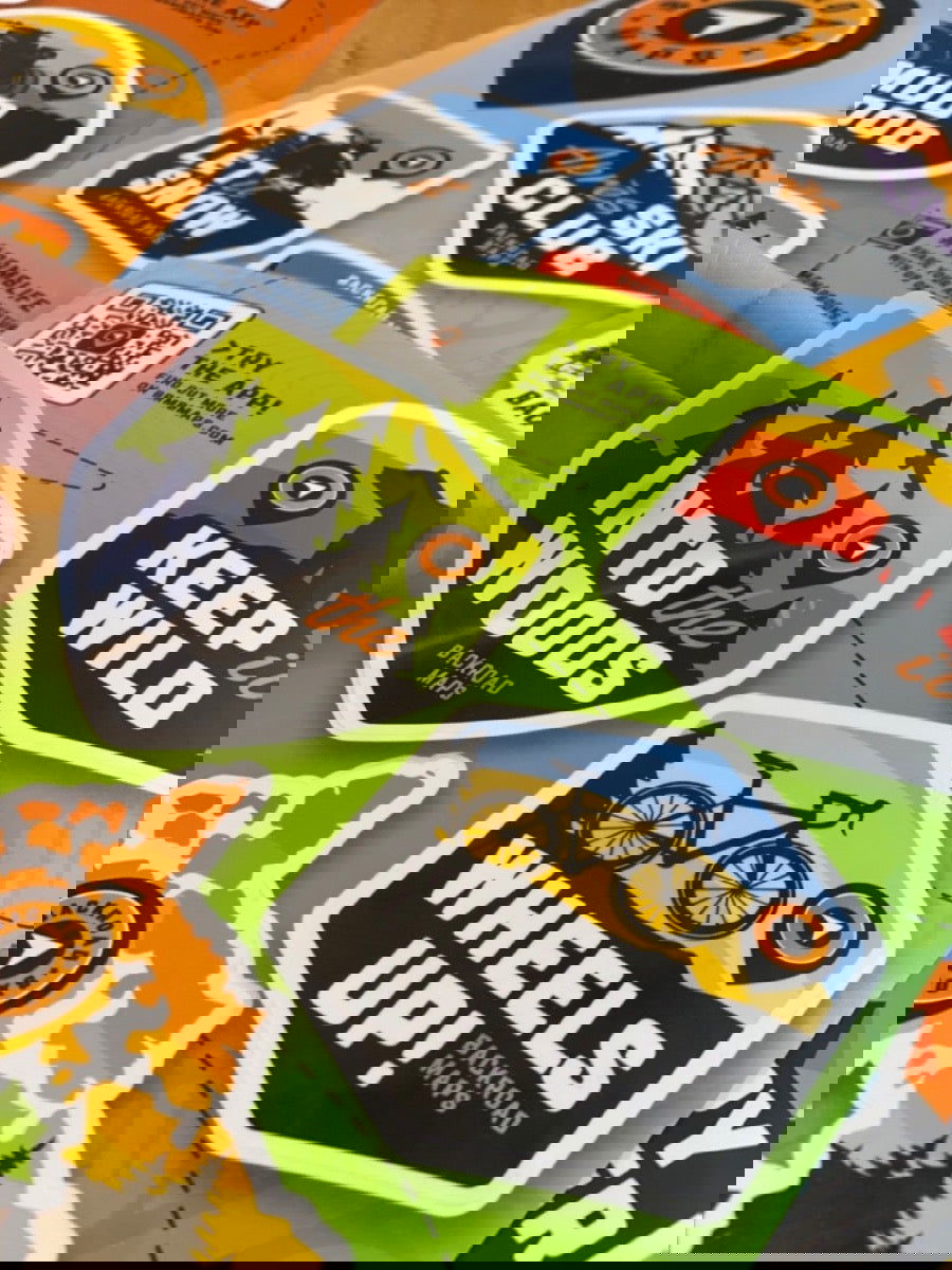 Backroad Maps Sticker Sheets - Backroad Maps