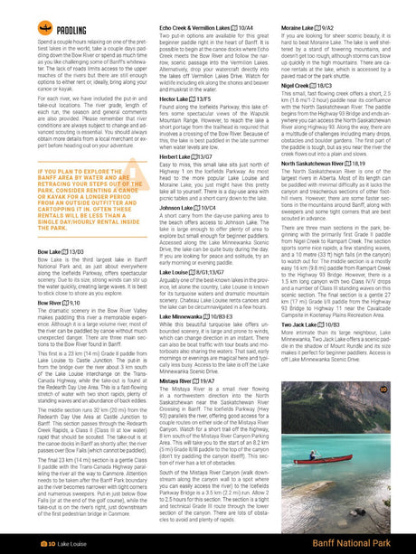 Banff National Park - PDF - Backroad Maps