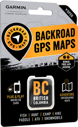 British Columbia - Garmin-Licensed GPS Maps