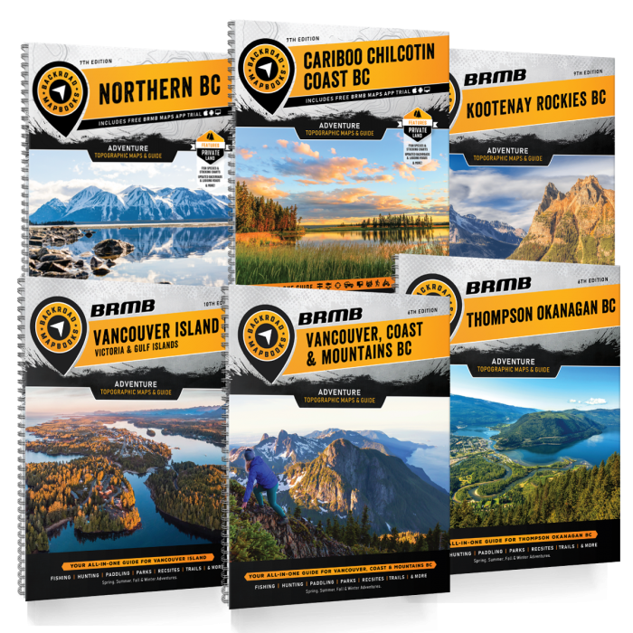 British Columbia Mapbook Bundle - Mapbook Bundle