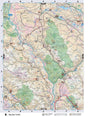 CCBC05 Wall Map - Big Bar Creek - Backroad Maps