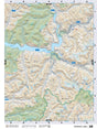 CCBC10 Wall Map - Owikeno Lake - Backroad Maps
