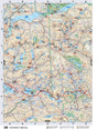 CCBC19 Wall Map - Interlakes Highway - Backroad Maps