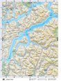 CCBC21 Wall Map - Ocean Falls - Backroad Maps