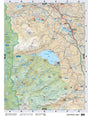 CCBC24 Wall Map - Charlotte Lake - Backroad Maps