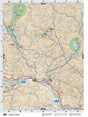 CCBC27 Wall Map - Alexis Creek - Backroad Maps