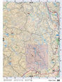 CCBC28 Wall Map - Riske Creek - Backroad Maps
