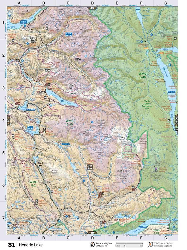 CCBC31 TOPO Map - Hendrix Lake