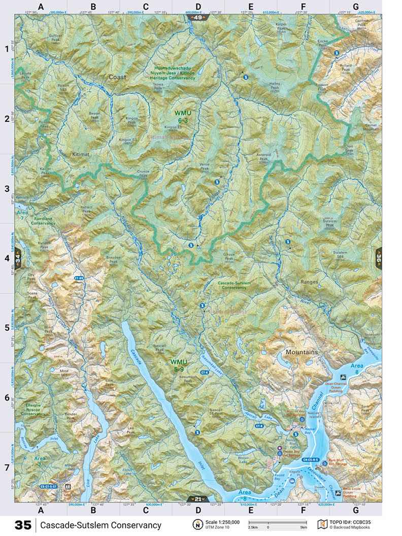CCBC35 TOPO Map - Cascade-Sutslem Conservancy