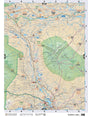 CCBC38 Wall Map - Anahim Lake - Backroad Maps