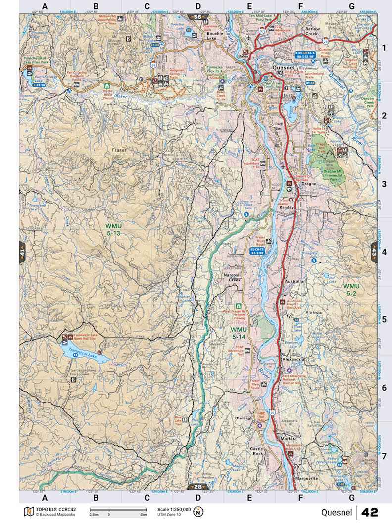 CCBC42 TOPO Map - Quesnel