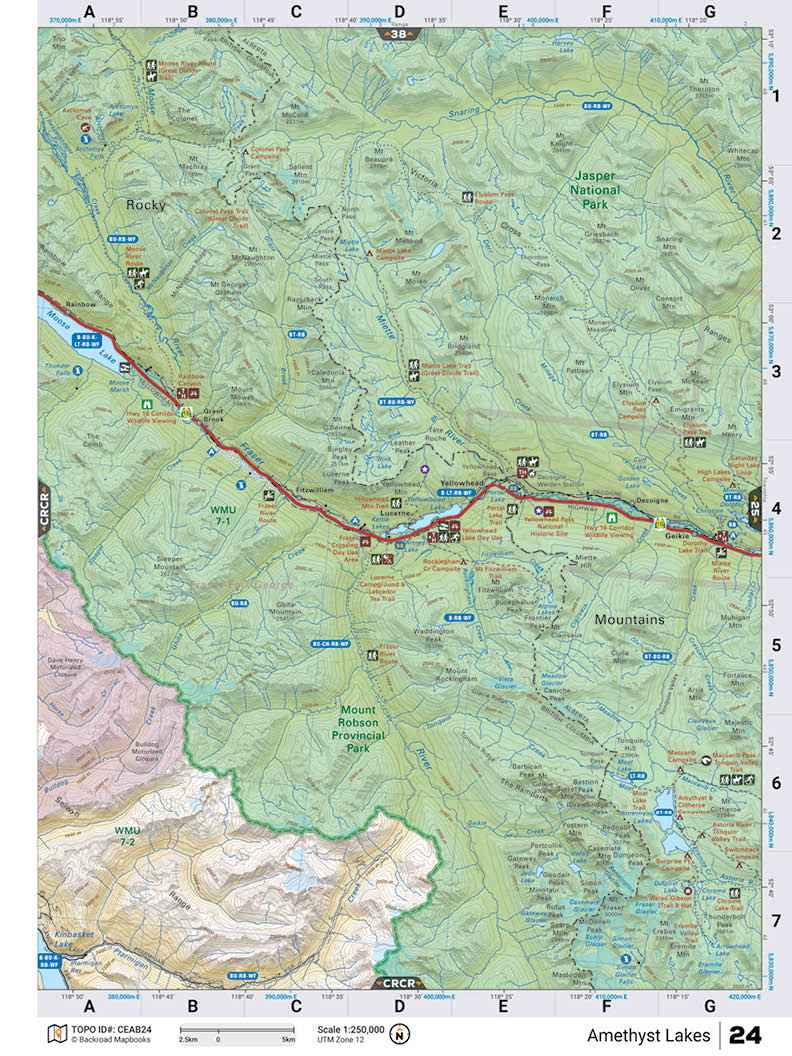 CEAB24 TOPO Map - Amethyst Lakes