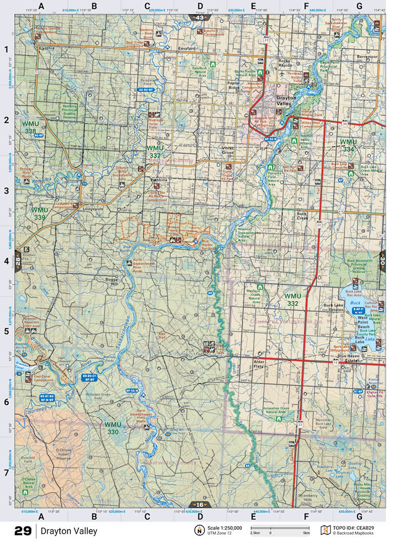 CEAB29 TOPO Map - Backroad Maps