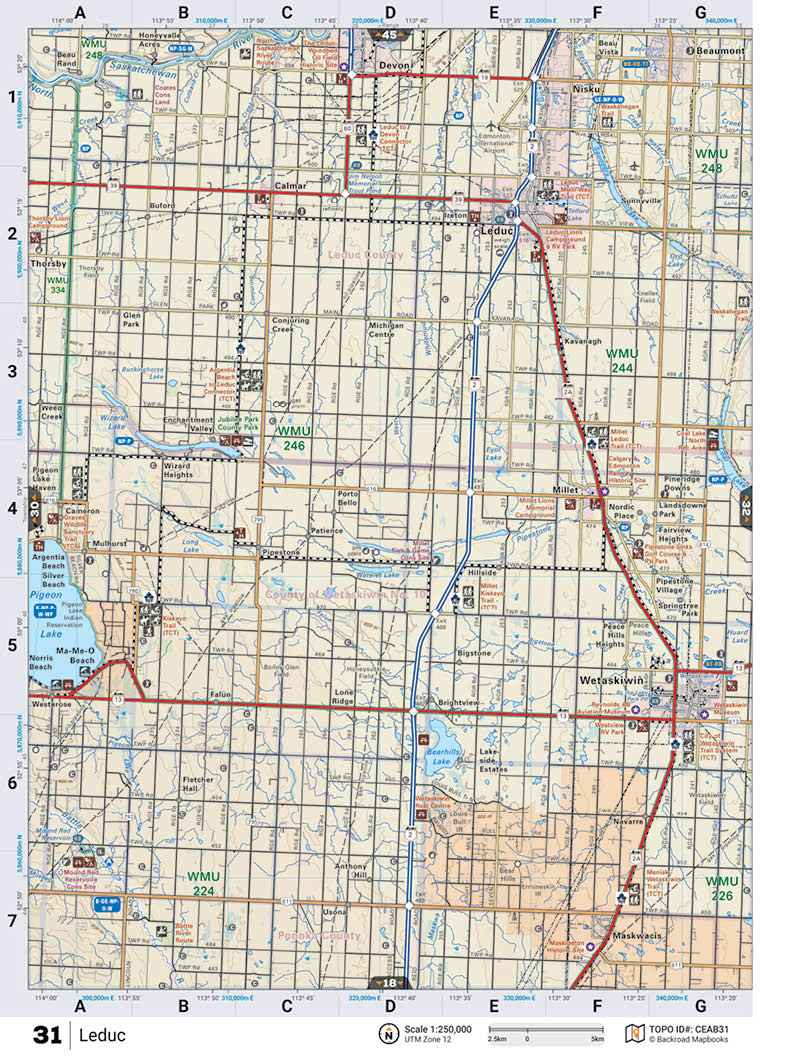 CEAB31 TOPO Map - Leduc