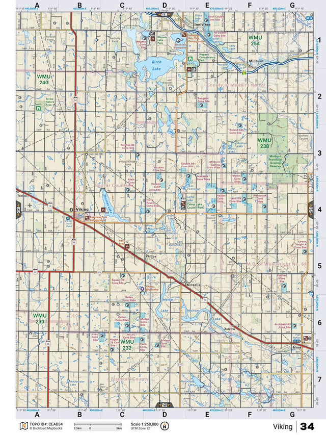 CEAB34 TOPO Map - Viking - Backroad Maps