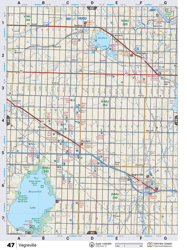 CEAB47 TOPO Map - Backroad Maps