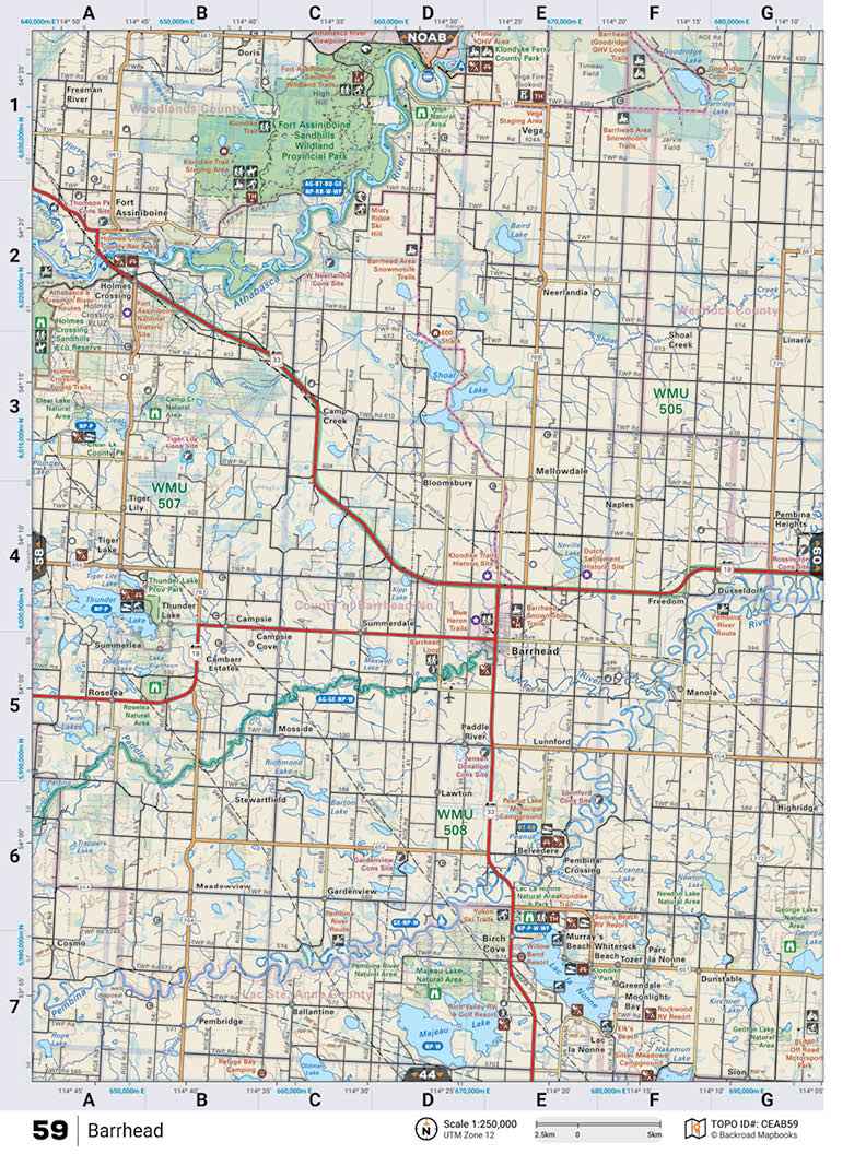 CEAB59 TOPO Map - Barrhead