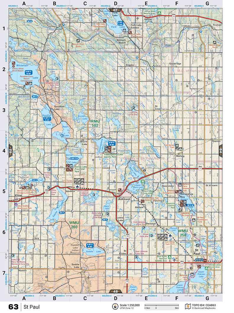 CEAB63 TOPO Map - St Paul