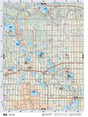 CEAB63 Wall Map - St Paul - Backroad Maps