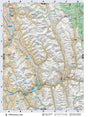 CRCR01 Wall Map - Whiteswan Lake - Backroad Maps
