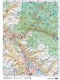 CRCR28 Wall Map - Backroad Maps