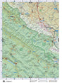 CRCR31 Wall Map - Cadomin - Backroad Maps