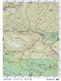 CRCR42 Wall Map - Muskeg River - Backroad Maps