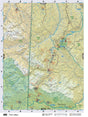 CRCR45 Wall Map - Two Lakes - Backroad Maps