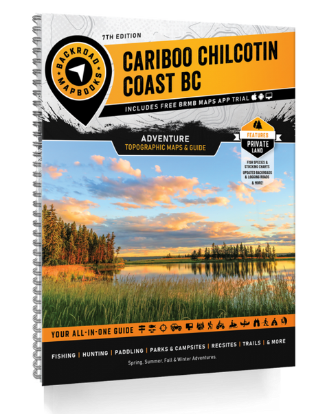 Cariboo Chilcotin Coast BC Backroad Mapbook - Backroad Maps