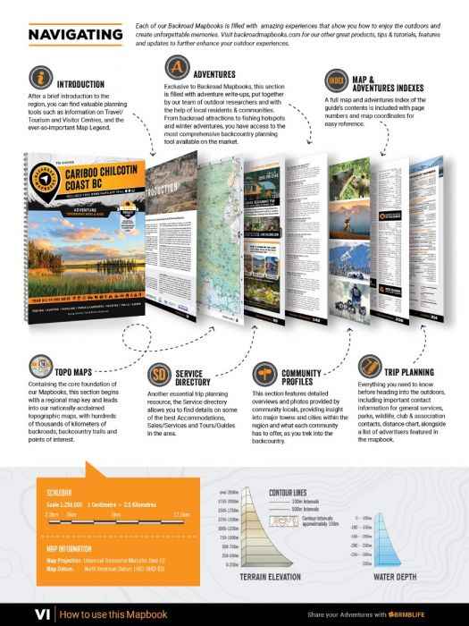 Cariboo Chilcotin Coast BC Backroad Mapbook