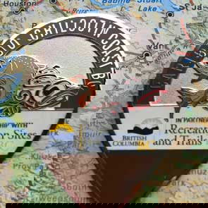 Cariboo Chilcotin Coast BC Geocoin - Backroad Maps